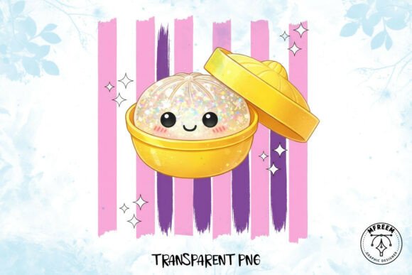 Glitter Dumpling 2 PNG: A Sparkling Asset for Modern Creators