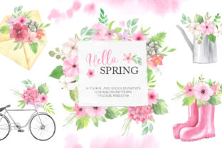 Watercolor Spring Florals: A Designer's Guide to Fresh, Hand-Painted Elements